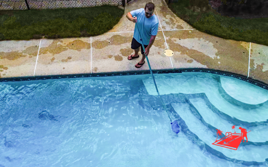 Cleaning Pool Tiles (7)