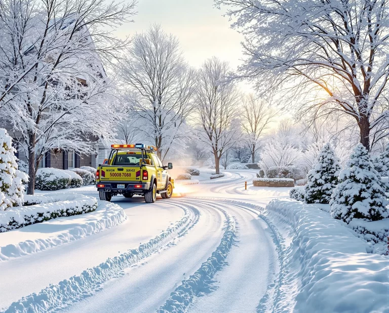 Home Snow Plowing Service