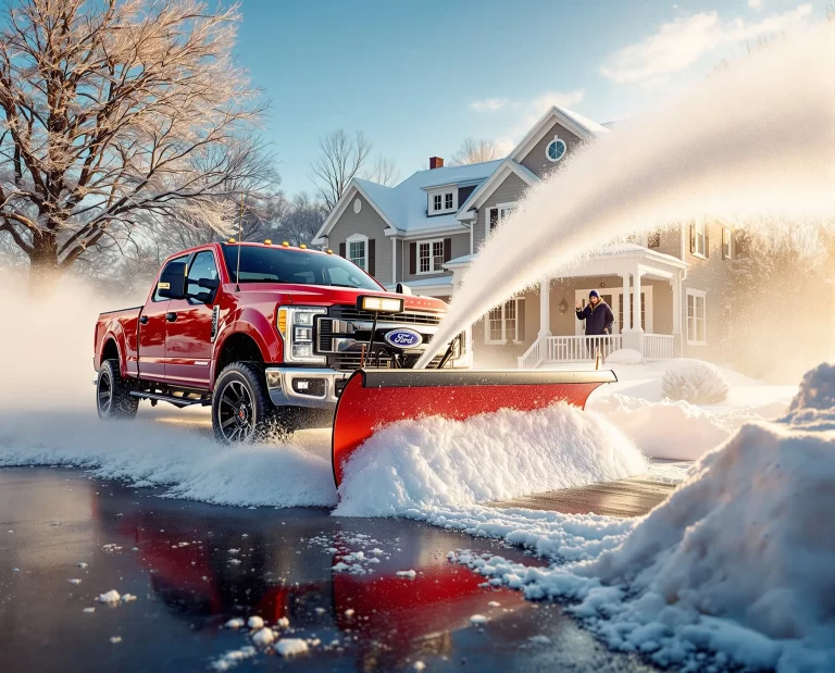 Home Snow Plowing Service 3