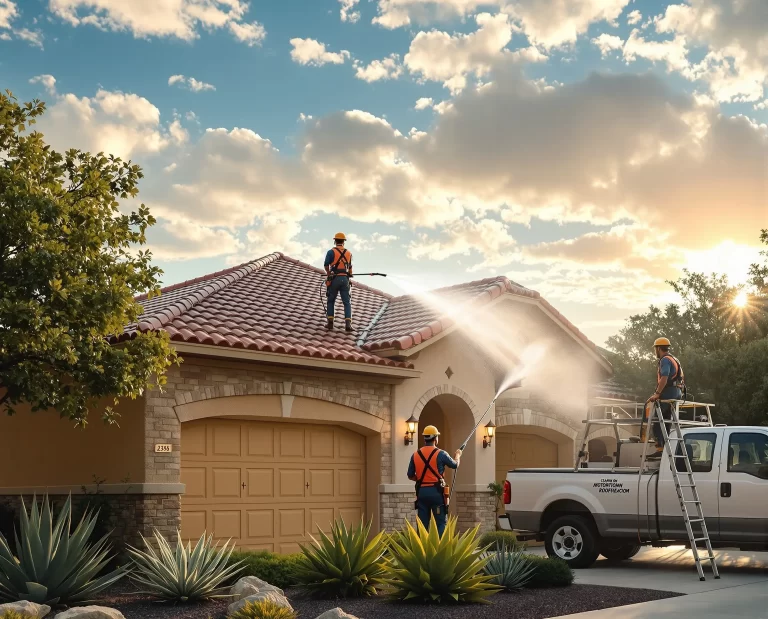 Pressure washing